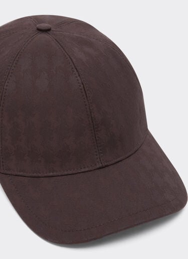 Baseballkappe mit Monogramm-Pony-Motiv Ferrari Baseballkappe mit Monogramm-Pony-Motiv Mahagoni 22702f