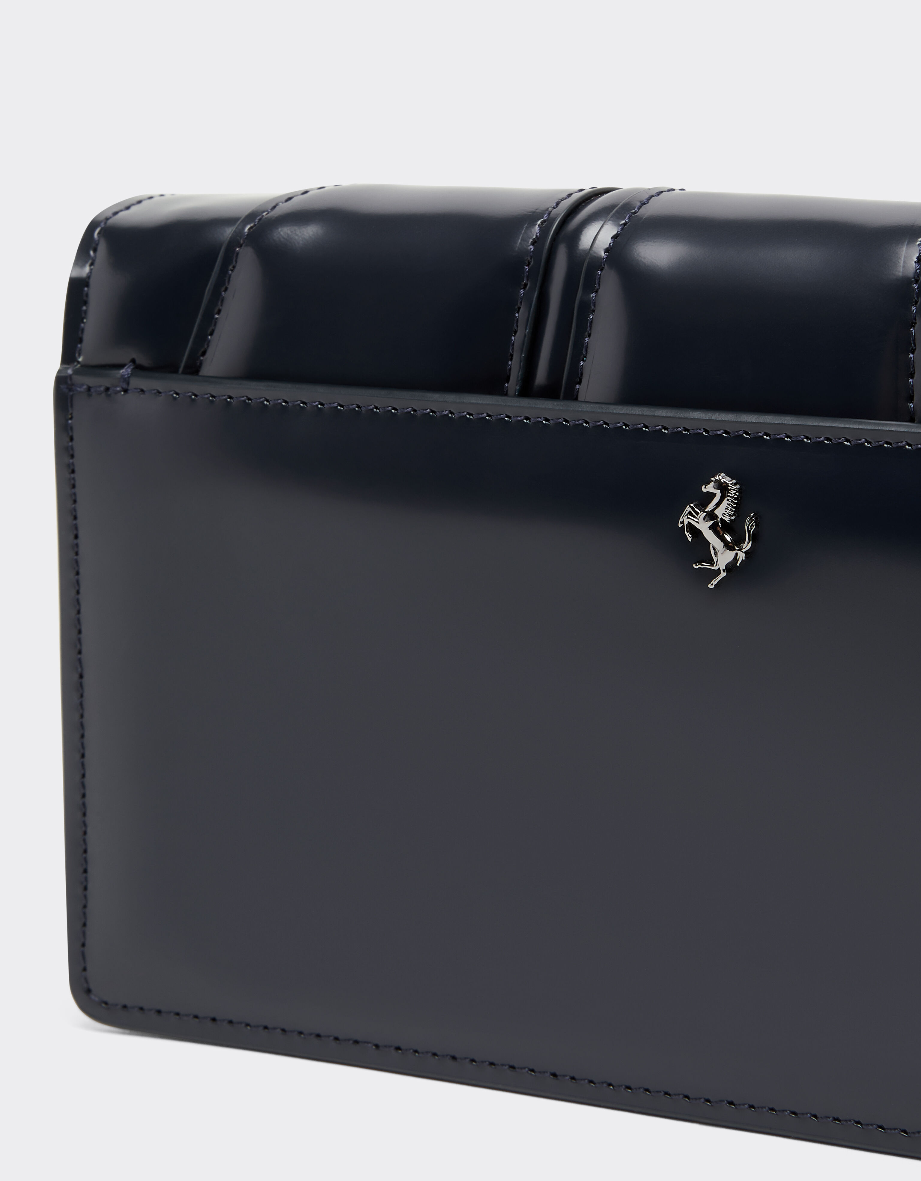 Ferrari GT glossy leather wallet Ferrari Ferrari GT glossy leather wallet Navy 51202f