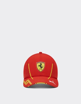 ${brand} 2024 Scuderia Ferrari Team Replica Sainz baseball hat ${colorDescription} ${masterID}