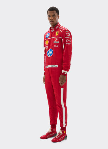 Ferrari Lewis Hamilton Puma racing suit for Scuderia Ferrari Red LA08Nf