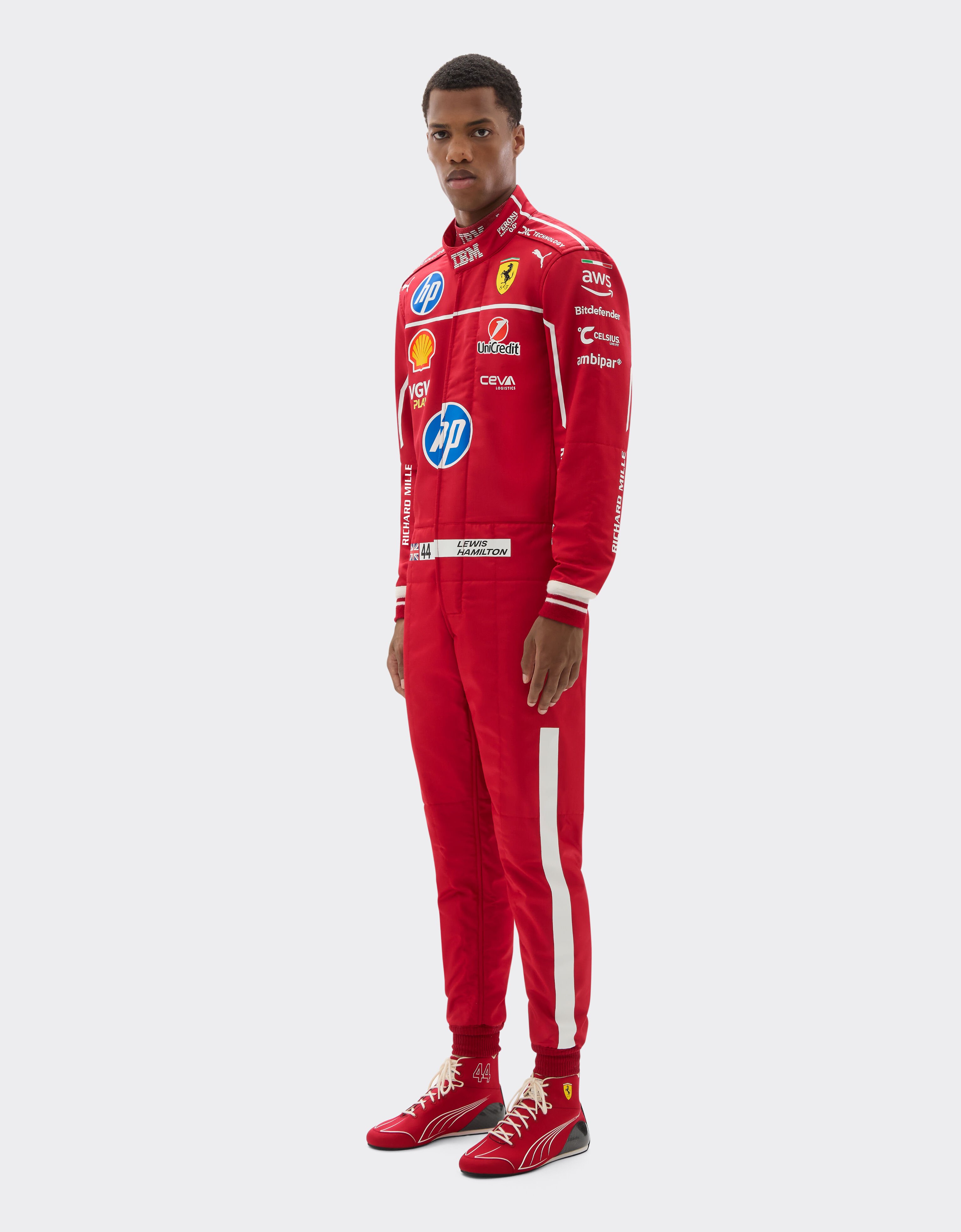 Ferrari Lewis Hamilton Puma racing suit for Scuderia Ferrari Red LA08Nf