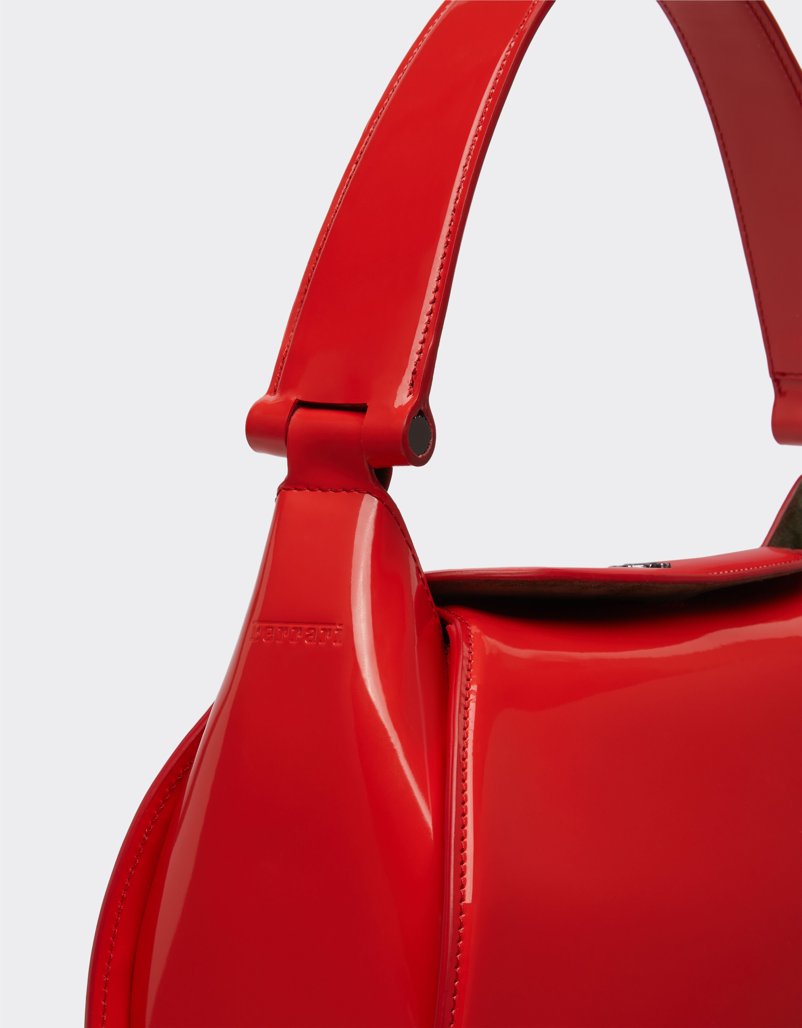 Ferrari La Ferrari Dino Hobo Bag Rosso Dino 21678f