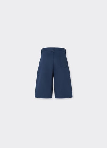 Pantalones pantalones cortos de gabardina de algodón Ferrari Pantalones pantalones cortos de gabardina de algodón Navy 22336fK