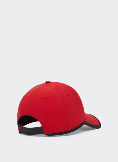 Ferrari Junior baseball hat with Prancing Horse detail Rosso Corsa 20274fK