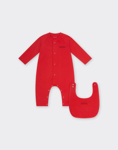 Ferrari Newborn set with Ferrari logo Racing red 50813fB
