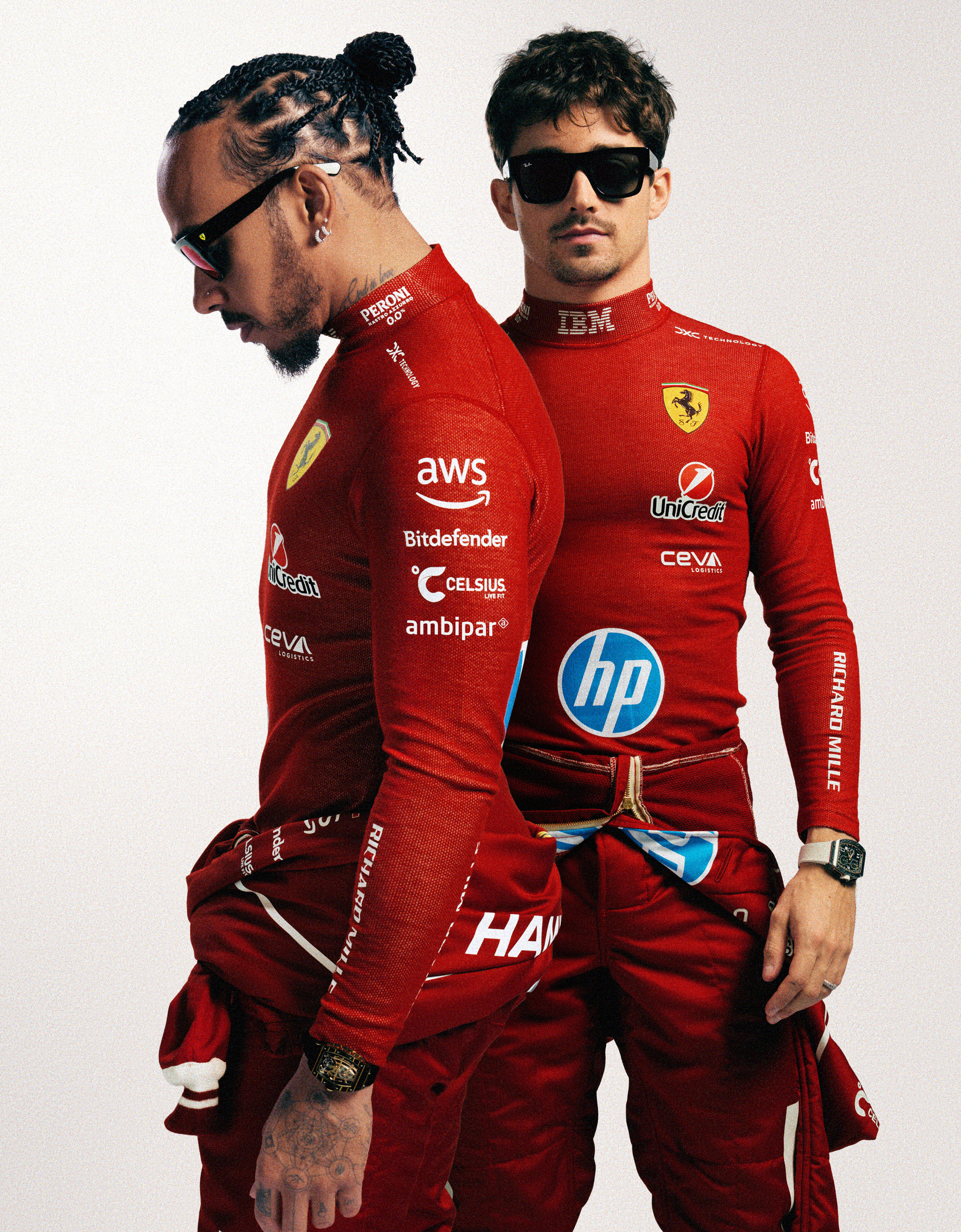 Ferrari Ray-Ban for Scuderia Ferrari RB2217M Silverstone Special Edition Black LA09Gf
