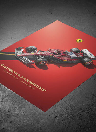 Official Ferrari SF-25 Poster Ferrari Official Ferrari SF-25 Poster Giallo LE0P0147EXT0001f