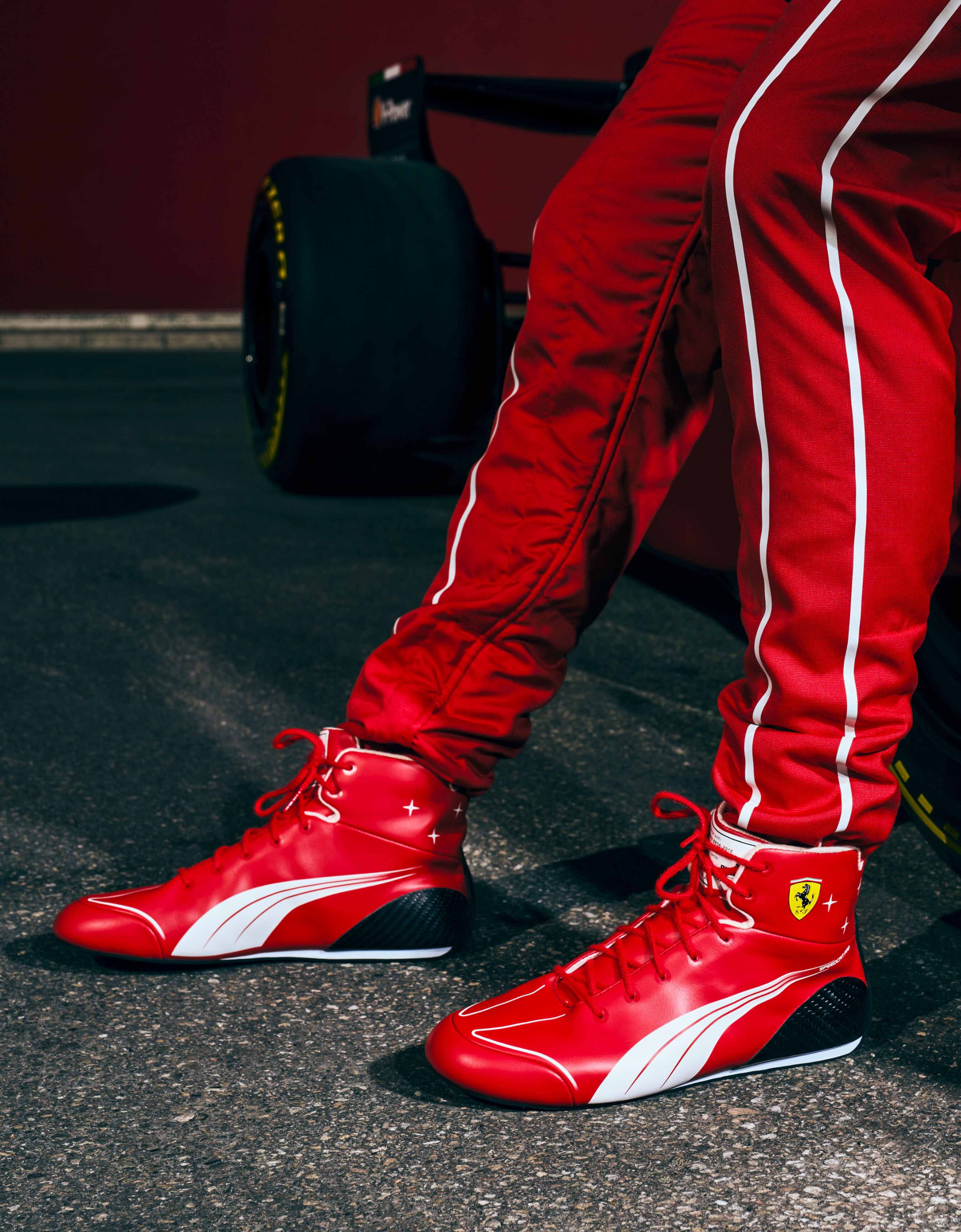 Sneaker Speedcat Pro Replica Ferrari per il GP di Monza 2026 Ferrari Sneaker Speedcat Pro Replica Ferrari per il GP di Monza 2026 Rosso LS0OT1224EXT0001f