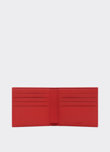 Ferrari Second Life leather horizontal wallet Rosso Dino 21434f
