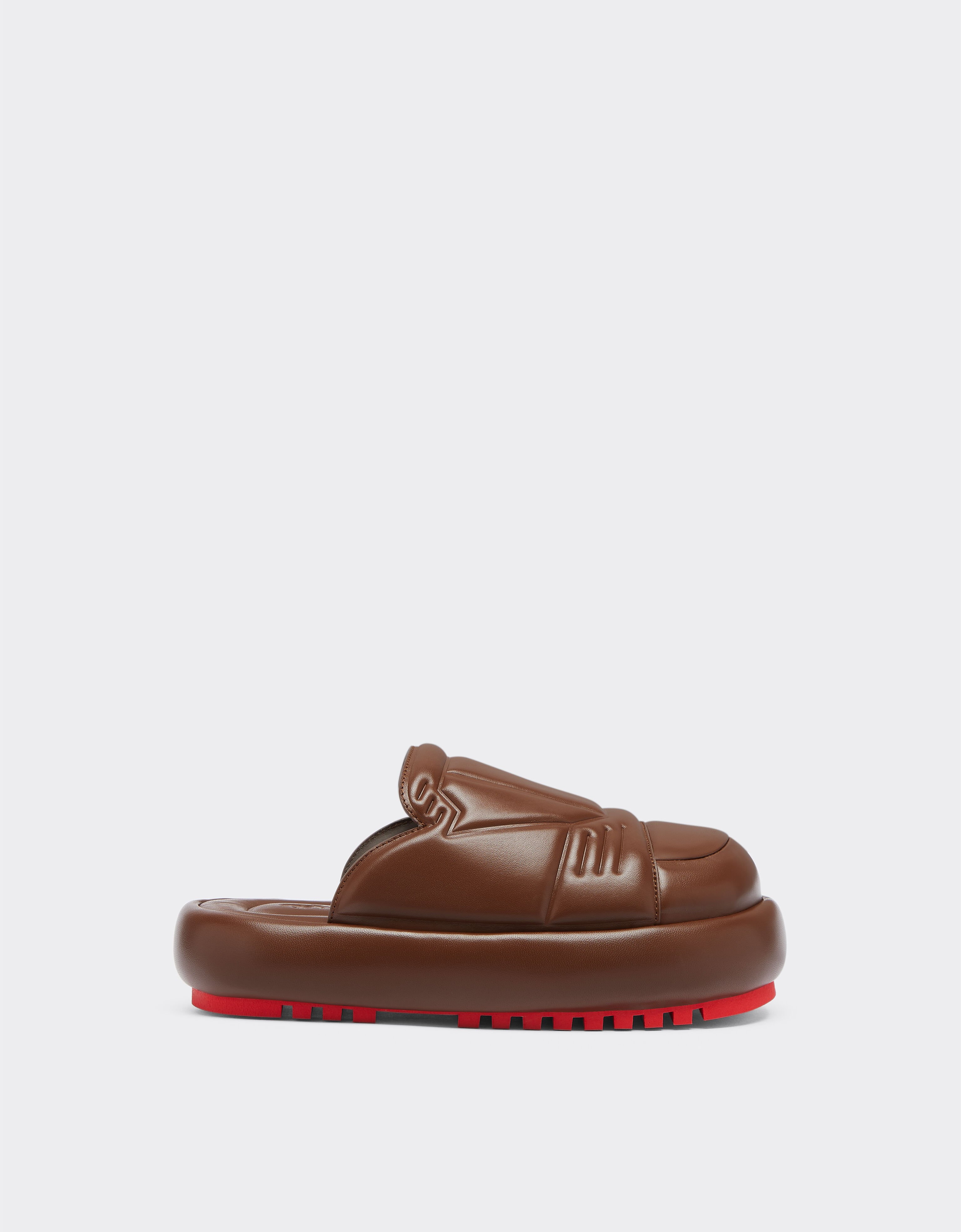 Ferrari Sandalo slipper in nappa Cuoio 21461f