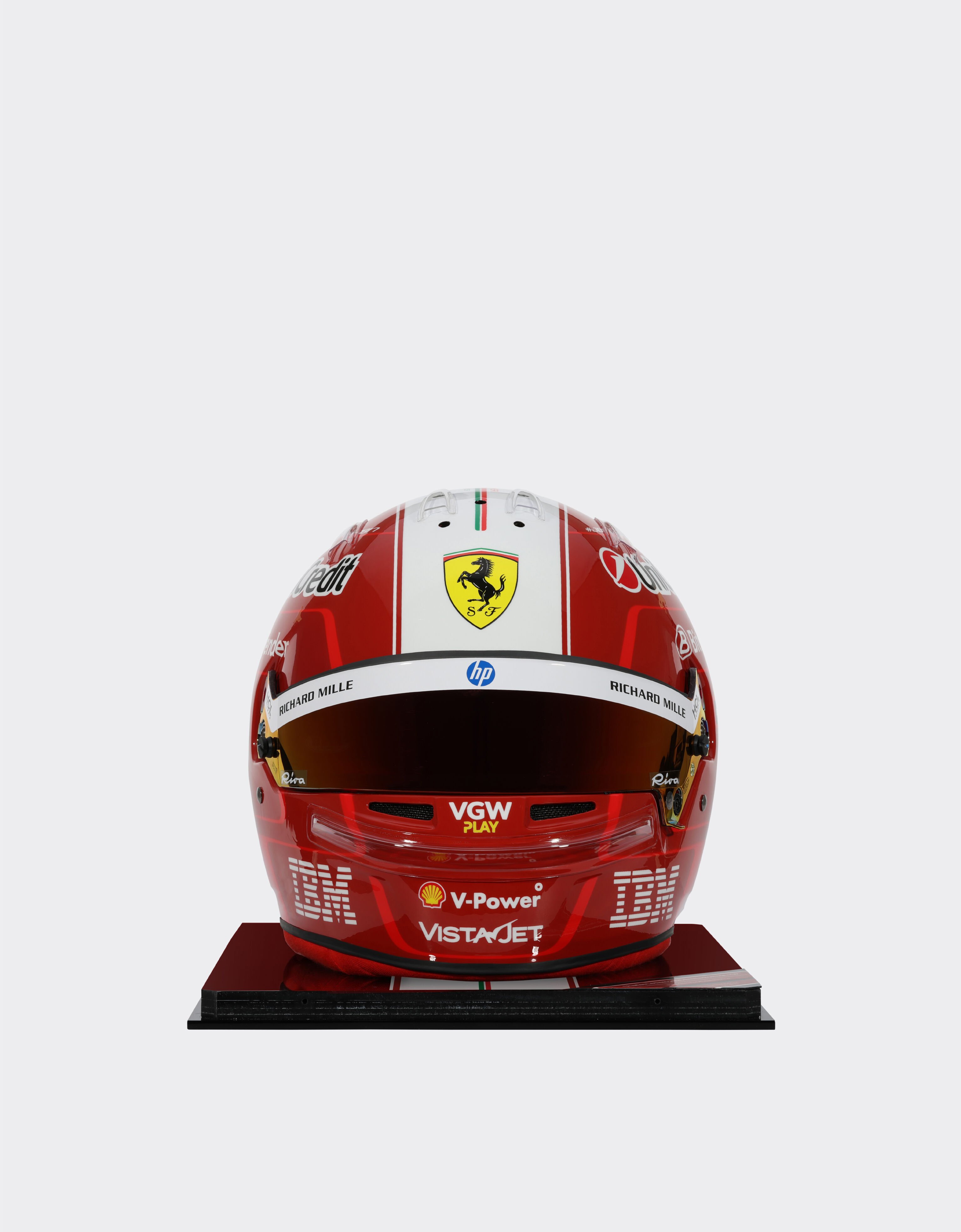 Ferrari Charles Leclerc Imola 2025 Special Edition helmet in 1:1 scale MULTICOLOUR LA07Hf