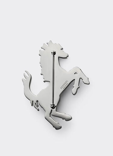 Prancing Horse Rhinestone Brooch Ferrari Prancing Horse Rhinestone Brooch Antracite CGWSP0001JU00005f