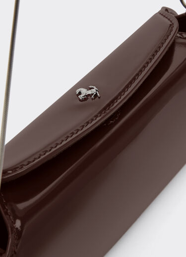 Ferrari Dino leather wallet with shoulder strap Ferrari Ferrari Dino leather wallet with shoulder strap Espresso 49275f