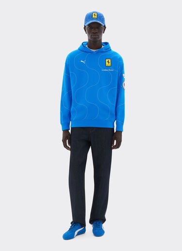 Puma for Scuderia Ferrari HP 2025 Monza Limited Edition sweatshirt Ferrari Puma for Scuderia Ferrari HP 2025 Monza Limited Edition sweatshirt Blu Scozia LA0A3f