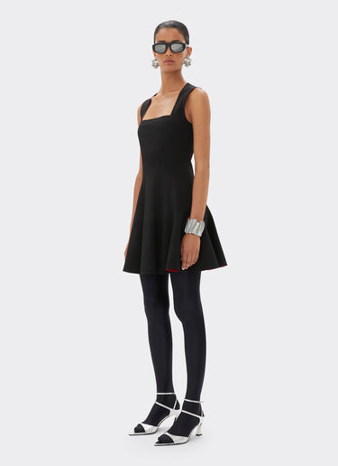 Ferrari Short comfort wool dress Black 21634f