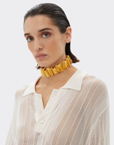 Ferrari Brass choker with satin gold finish Satin Gold 22072f