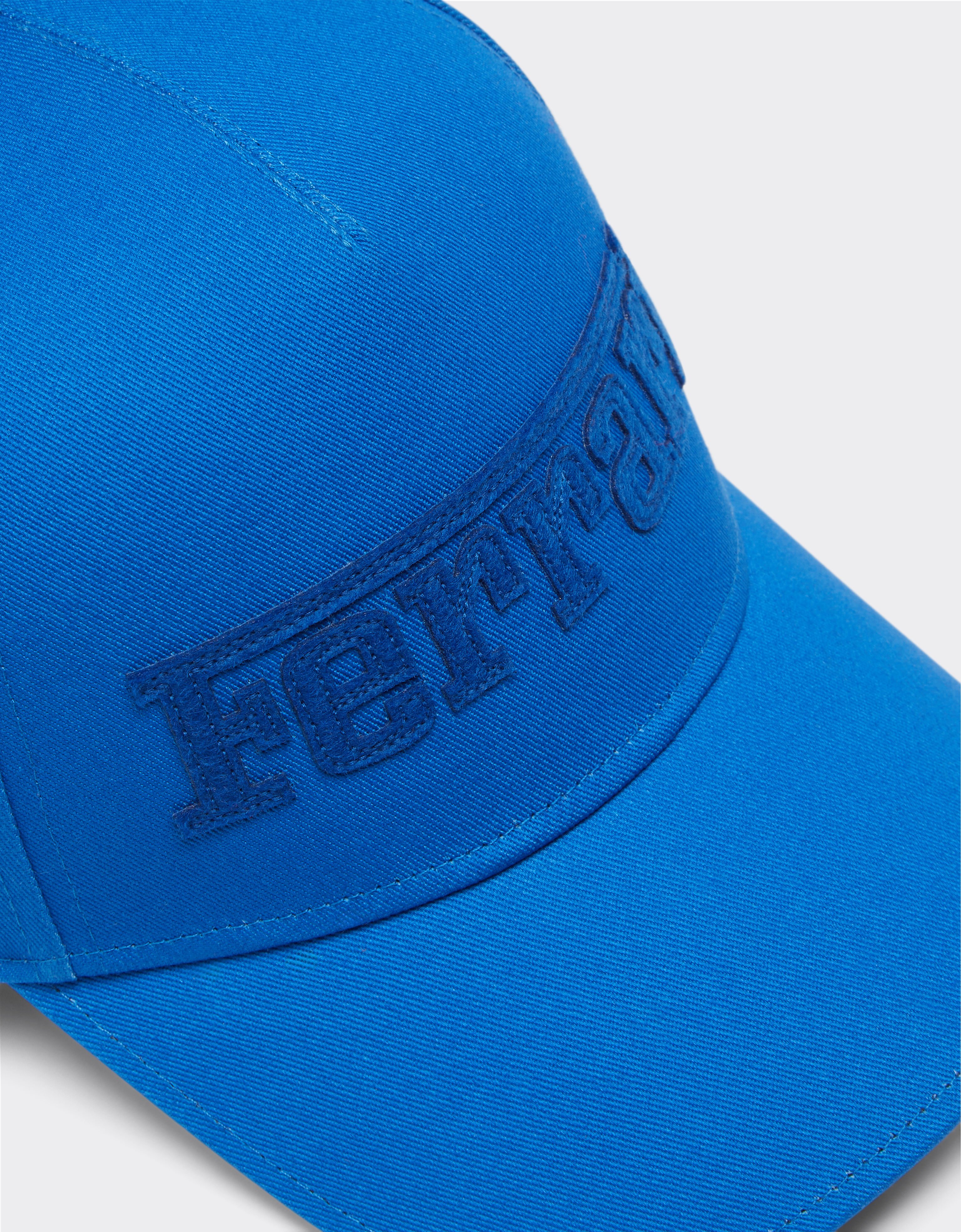 Ferrari Baseball cap with embroidered Ferrari logo Klein Blue 21580f