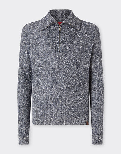 Ferrari Cashmere and silk knit Ultramarine 49906f