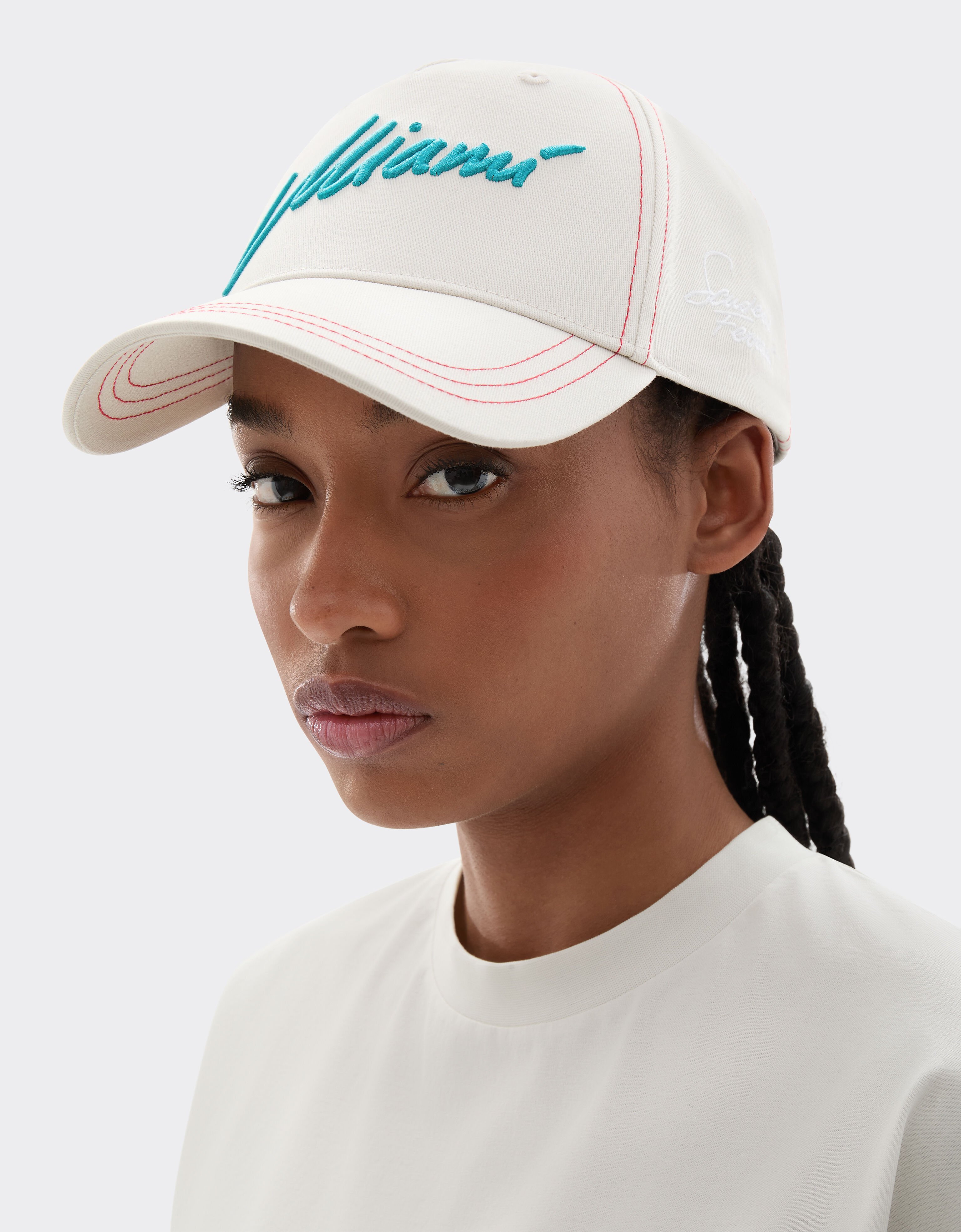 Ferrari Baseball cap Scuderia Ferrari Miami 2026 Avorio SANCP0023HMM0029f