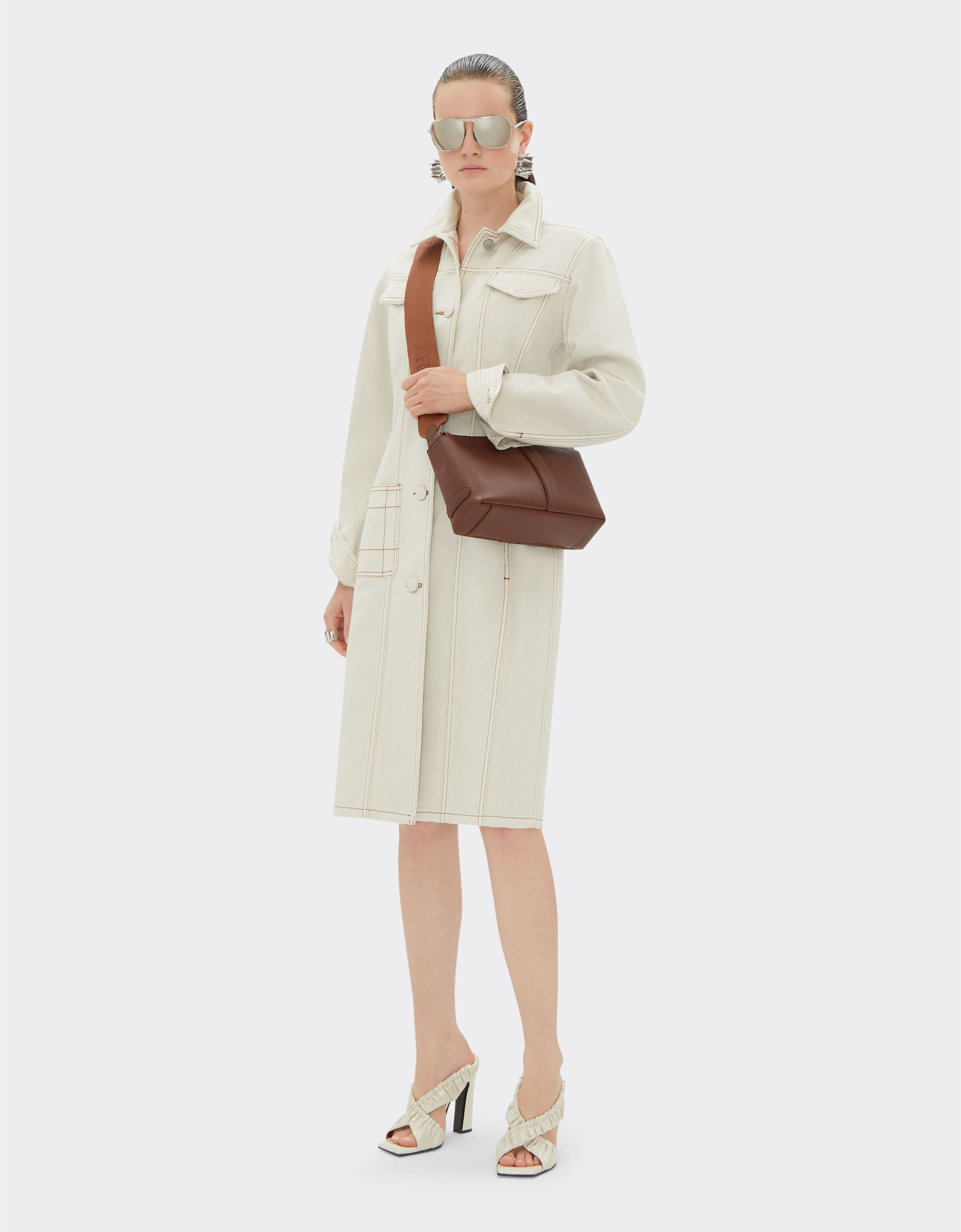 Ferrari Sac à bandoulière en cuir grainé Hide 22123f