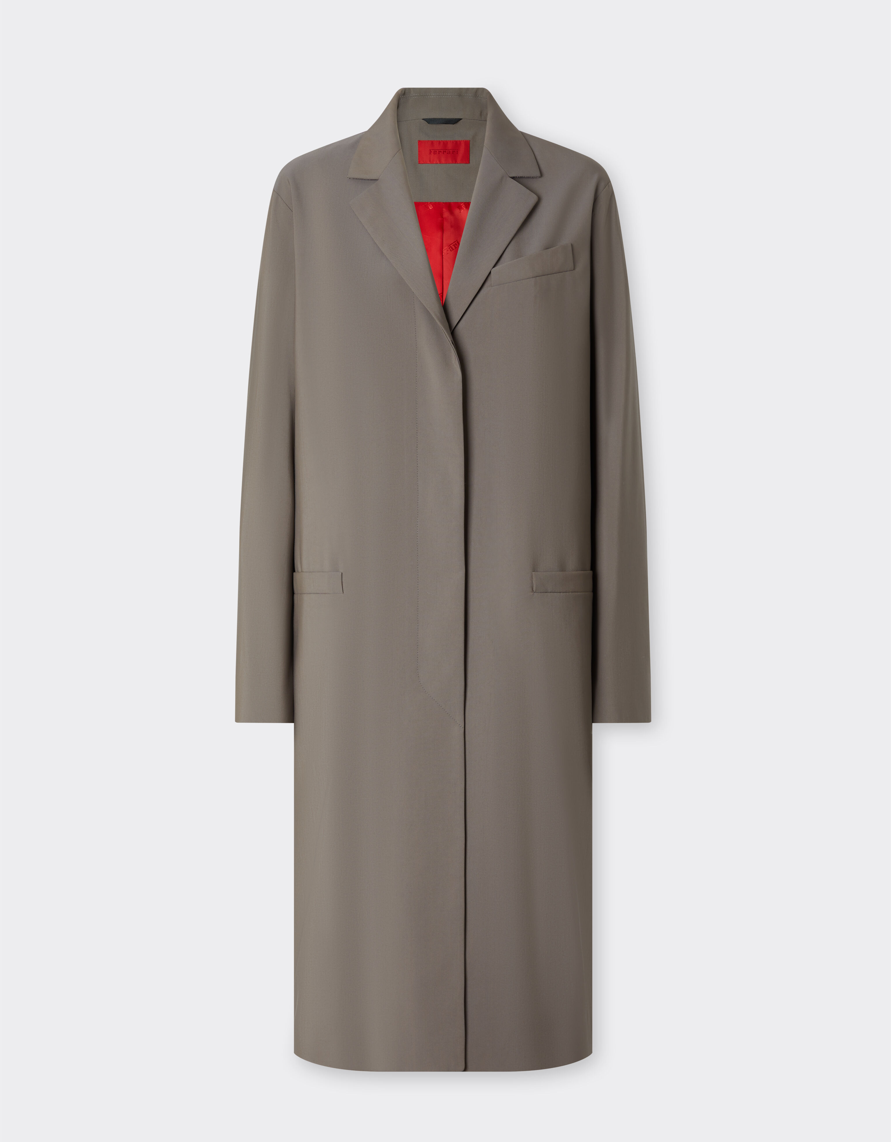 Ferrari Coat in cool Q-Cycle® wool Clay 50035f