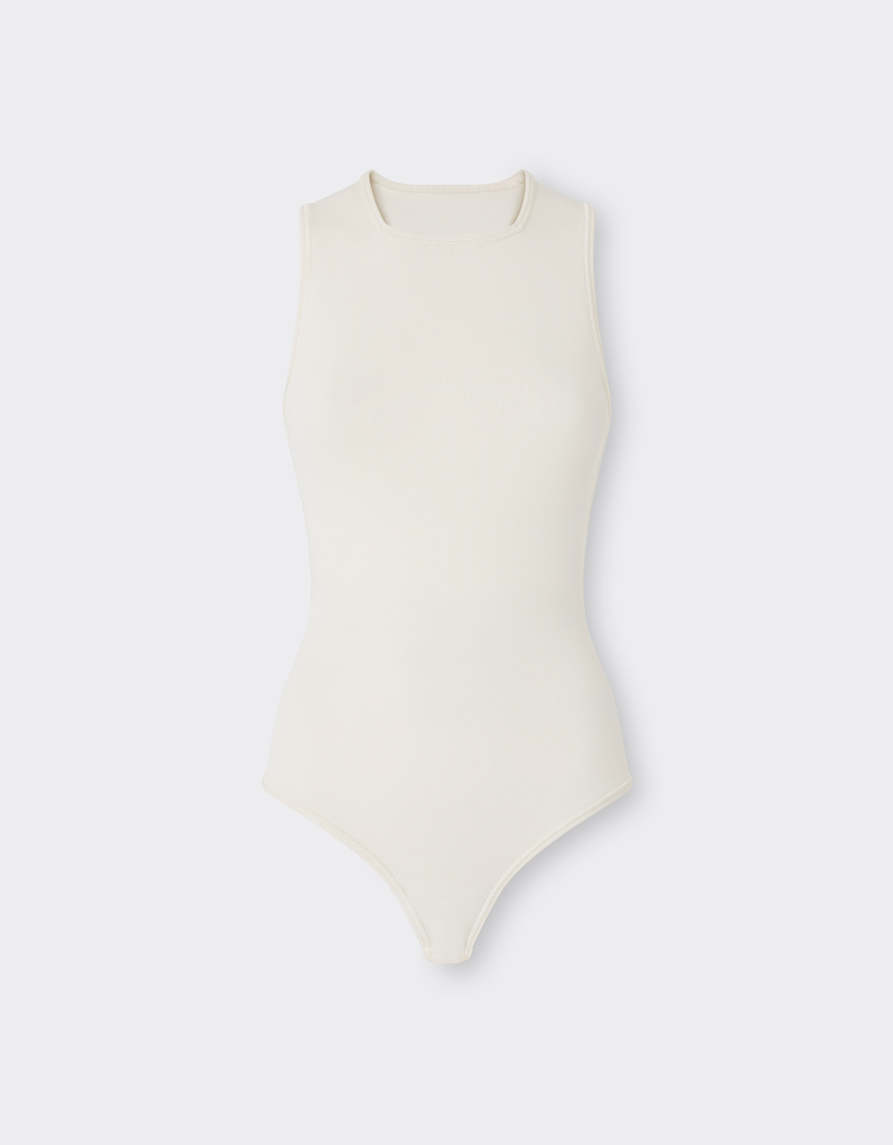 Ferrari Milano knit jersey bodysuit Avorio 51196f