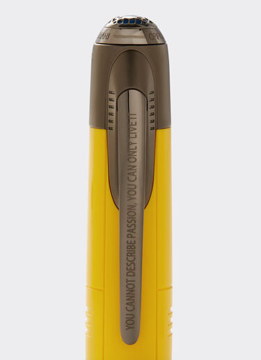 Ferrari Montblanc Great Characters Enzo Ferrari Special Edition Giallo Modena ballpoint pen Yellow F1597f