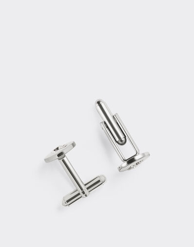 Ferrari Metal cufflinks Polished Chrome 50026f