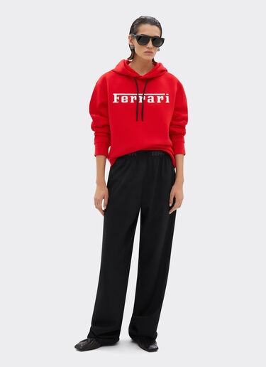 Ferrari Scuba sweatshirt with Ferrari logo Rosso Corsa 47819f