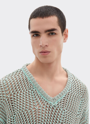 3D cotton sweater Ferrari 3D cotton sweater Granite Green 50124f