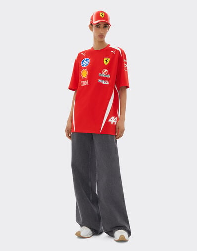 Ferrari Camiseta Hamilton Replica Drivers Authentic 2026 Puma para Scuderia Ferrari HP Rojo LA0H2f