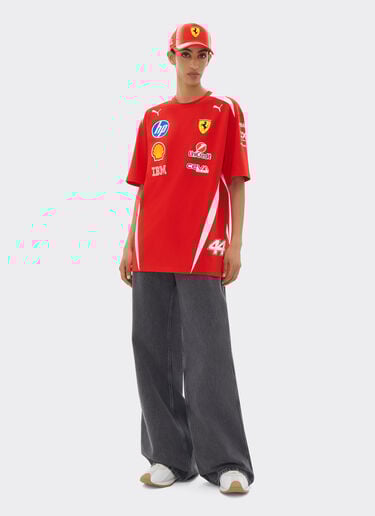 Hamilton Replica Drivers Authentic 2026 Puma for Scuderia Ferrari HP T-shirt Ferrari Hamilton Replica Drivers Authentic 2026 Puma for Scuderia Ferrari HP T-shirt Red LA0H2f