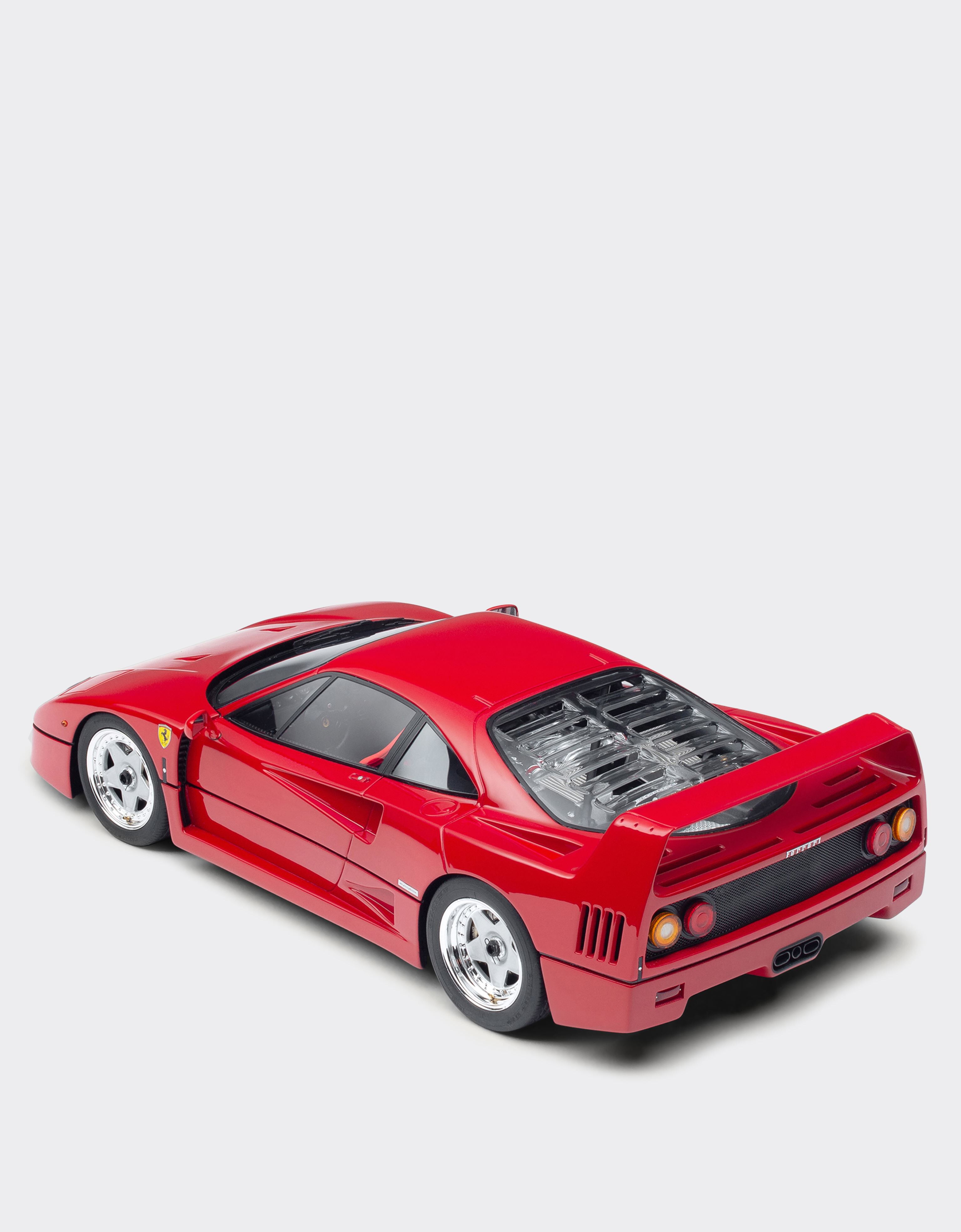 Ferrari Modèle réduit F40 à l'échelle 1/18 Rouge F0112f