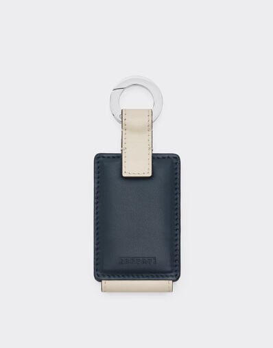 Ferrari Llavero de piel para llave Amuleto Ultramarine 50409f