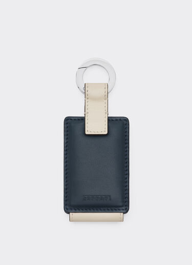 Ferrari Leather keyring for Amuleto key Ultramarine 50409f