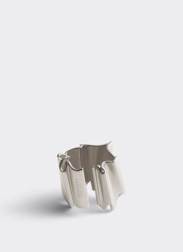 Ferrari Brass ring with satin palladium finish None 22242f