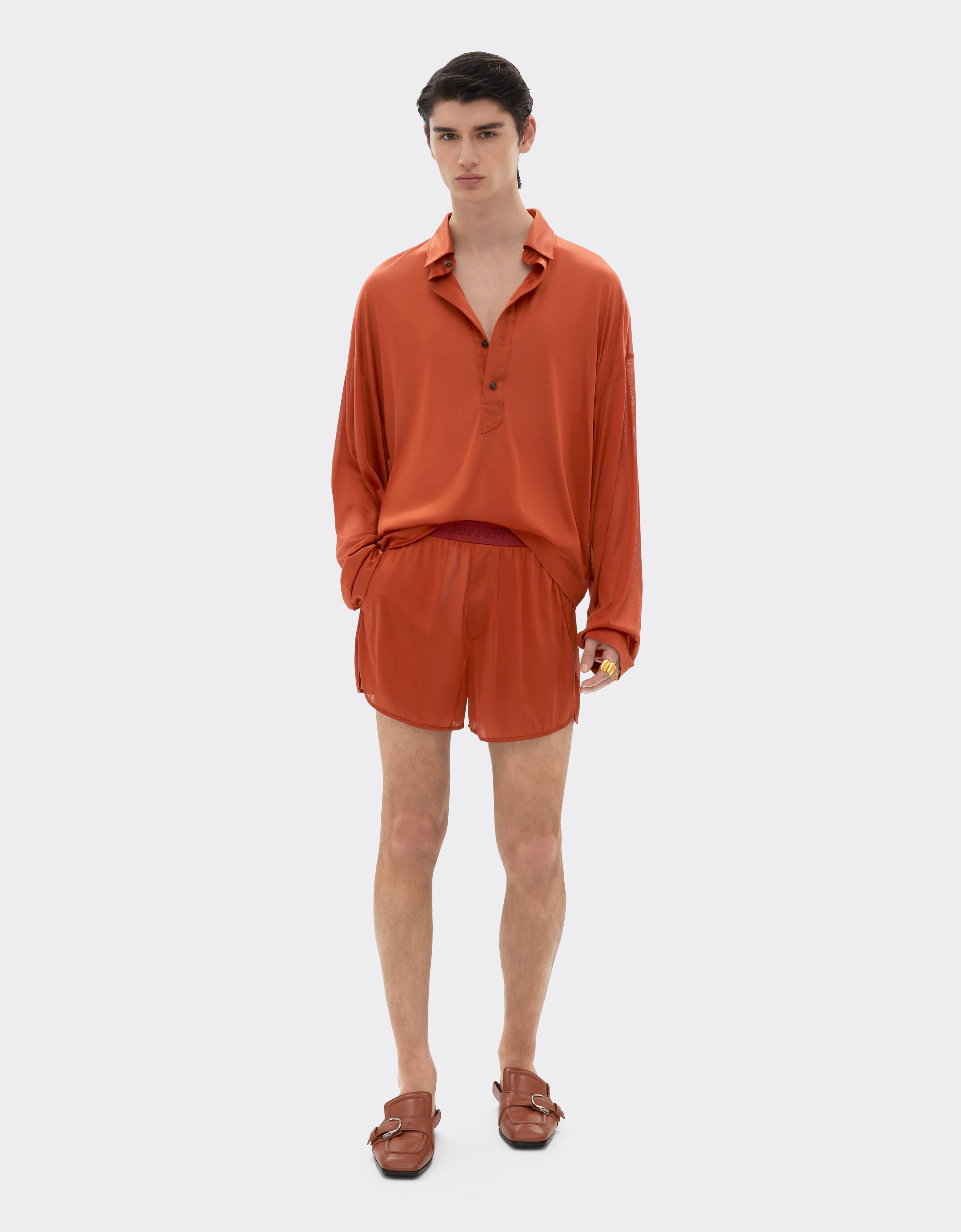 Ferrari Shorts in silk jersey Hide 22411f