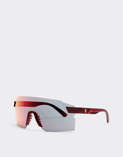 Ferrari Ray-Ban for Scuderia Ferrari 0FZ6024 en material inyectado con lente gris oscuro espejado rojo/amarillo Rosso LY0SG1424EXT0001f