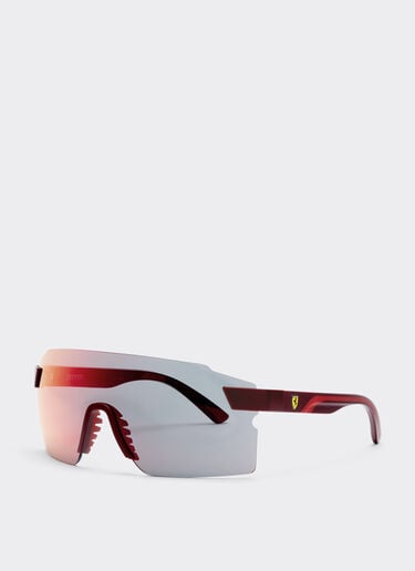 Ferrari Ray-Ban for Scuderia Ferrari 0FZ6024 en material inyectado con lente gris oscuro espejado rojo/amarillo Rosso LY0SG1424EXT0001f