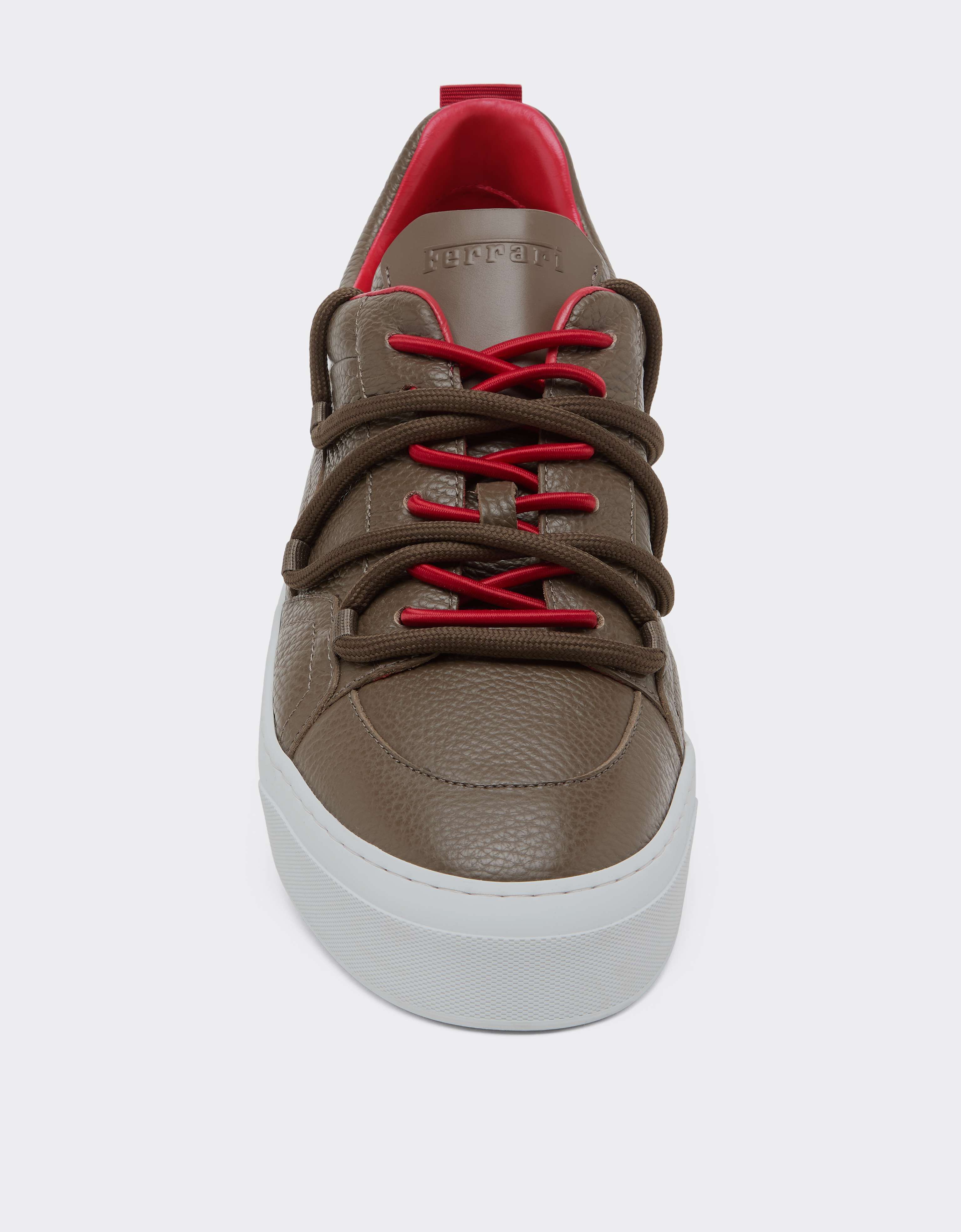 Zapatillas bajas de piel granate Ferrari Zapatillas bajas de piel granate Mimetico CSMLT0006XL00021f