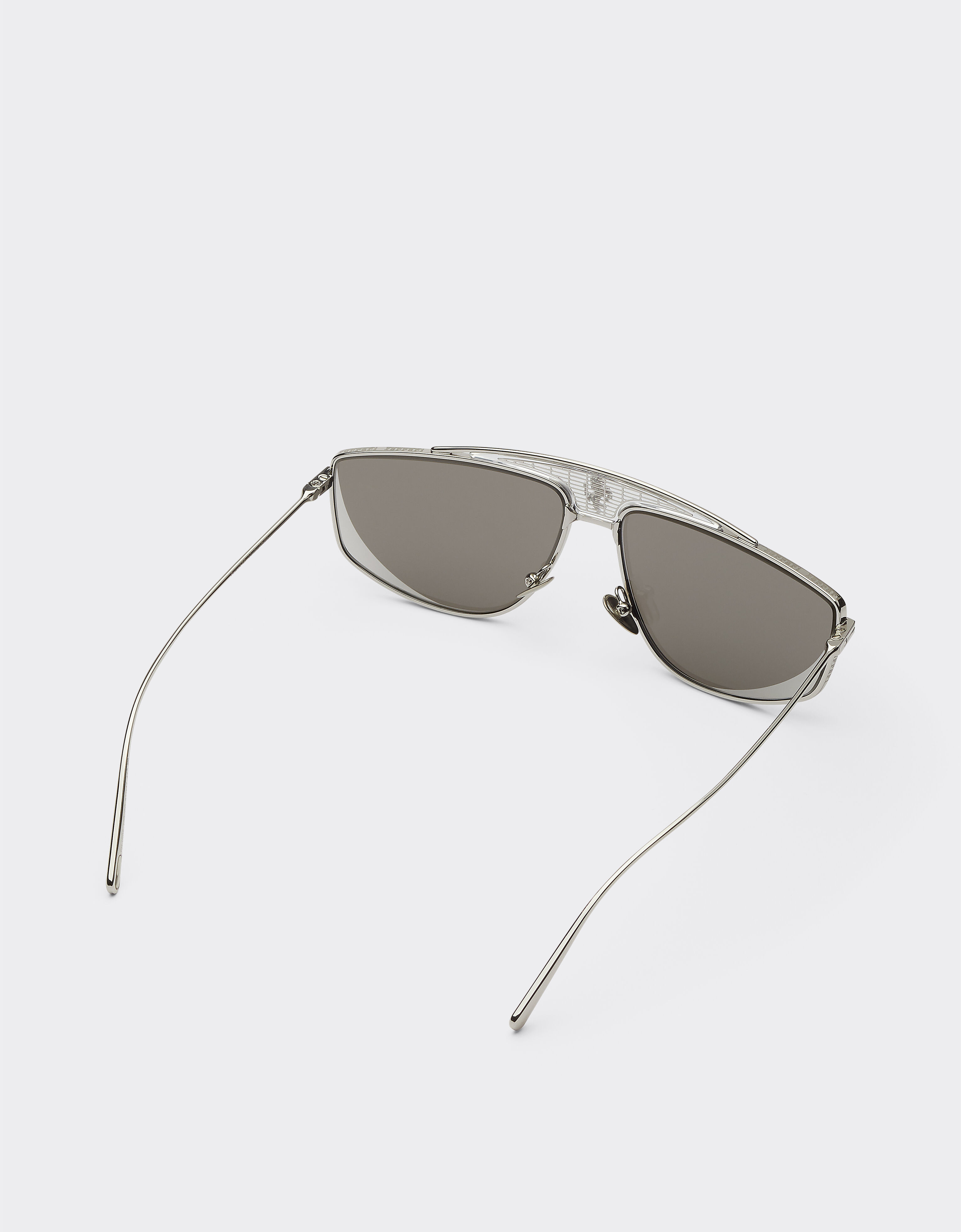 Ferrari Ferrari sunglasses with silver mirrored lenses Silver F0408f