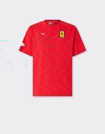 Ferrari Puma for Scuderia Ferrari HP 2025 Monza Limited Edition T-shirt Red LA0A9f