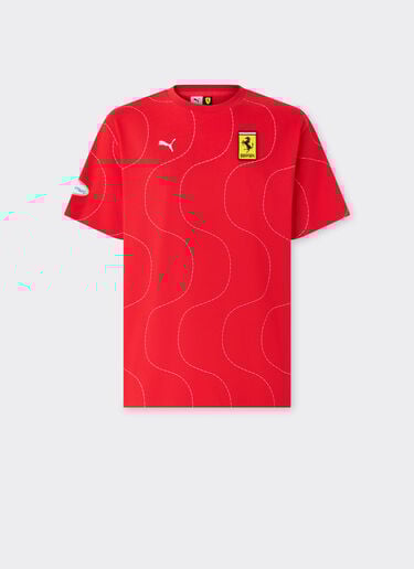 Puma for Scuderia Ferrari HP 2025 Monza Limited Edition T-shirt Ferrari Puma for Scuderia Ferrari HP 2025 Monza Limited Edition T-shirt Red LA0A9f
