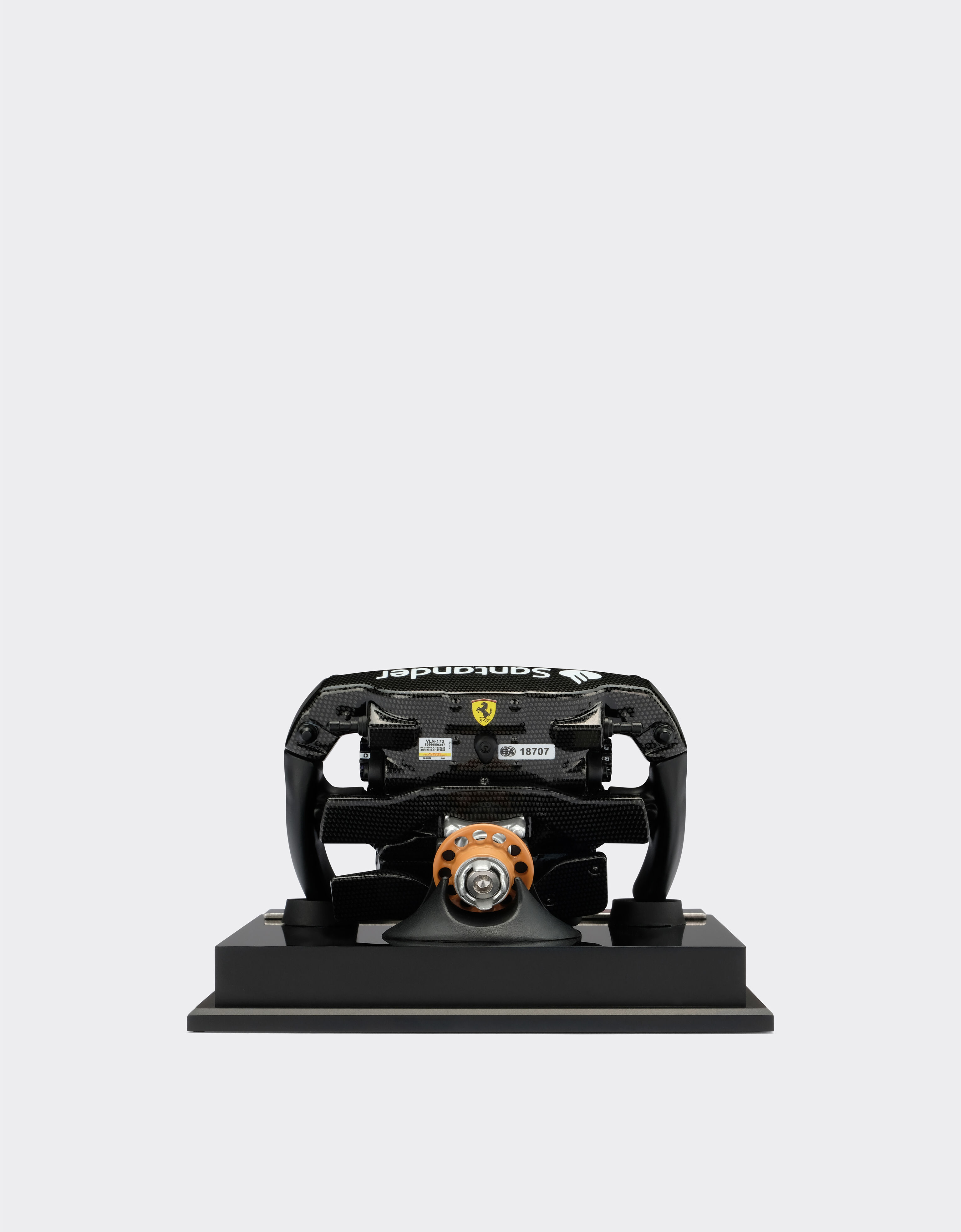 Ferrari Ferrari F1-75 Steering Wheel 1:4 scale model Black F0668f