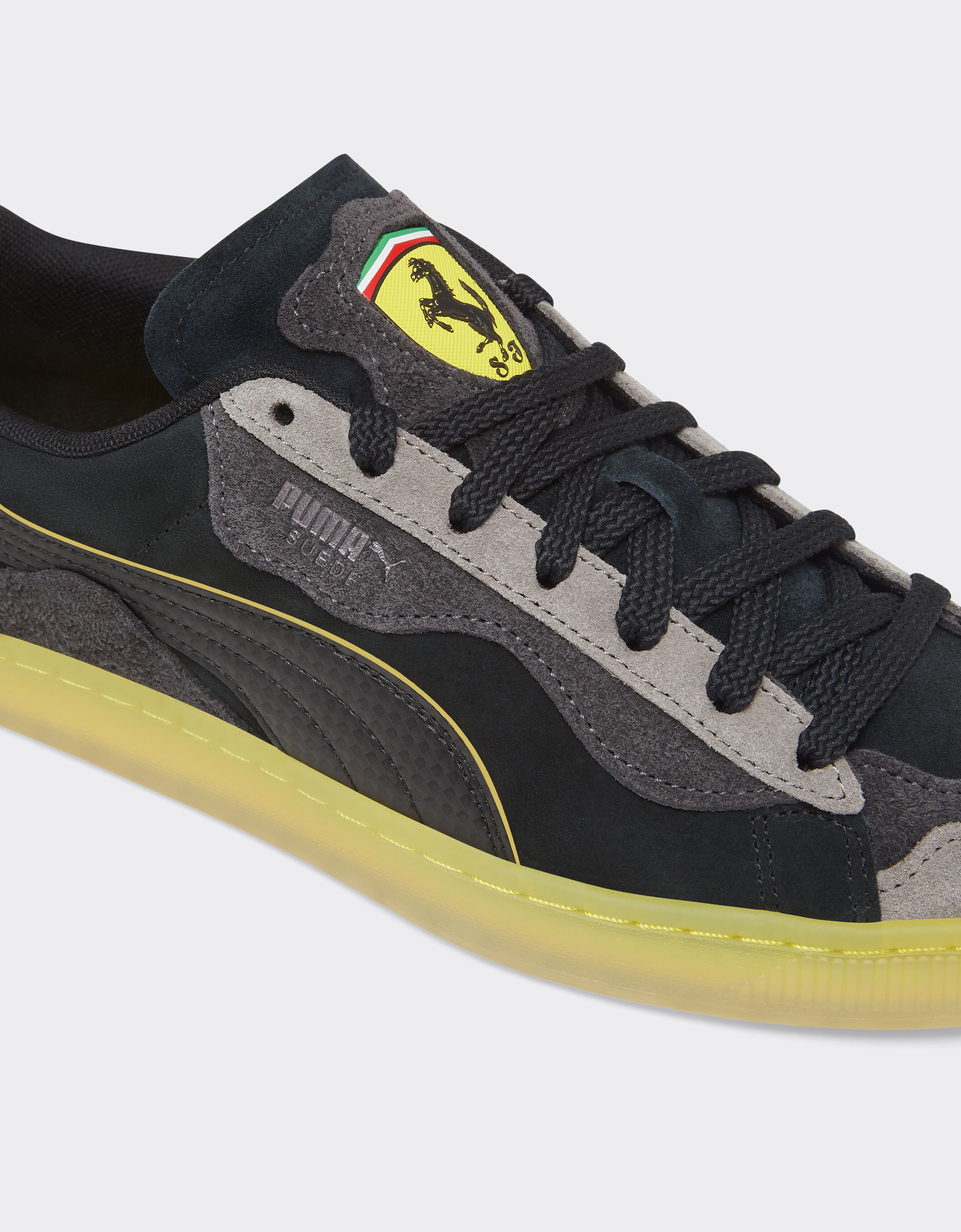 Ferrari Puma for Scuderia Ferrari Suede Topo Trip trainers Black F1456f