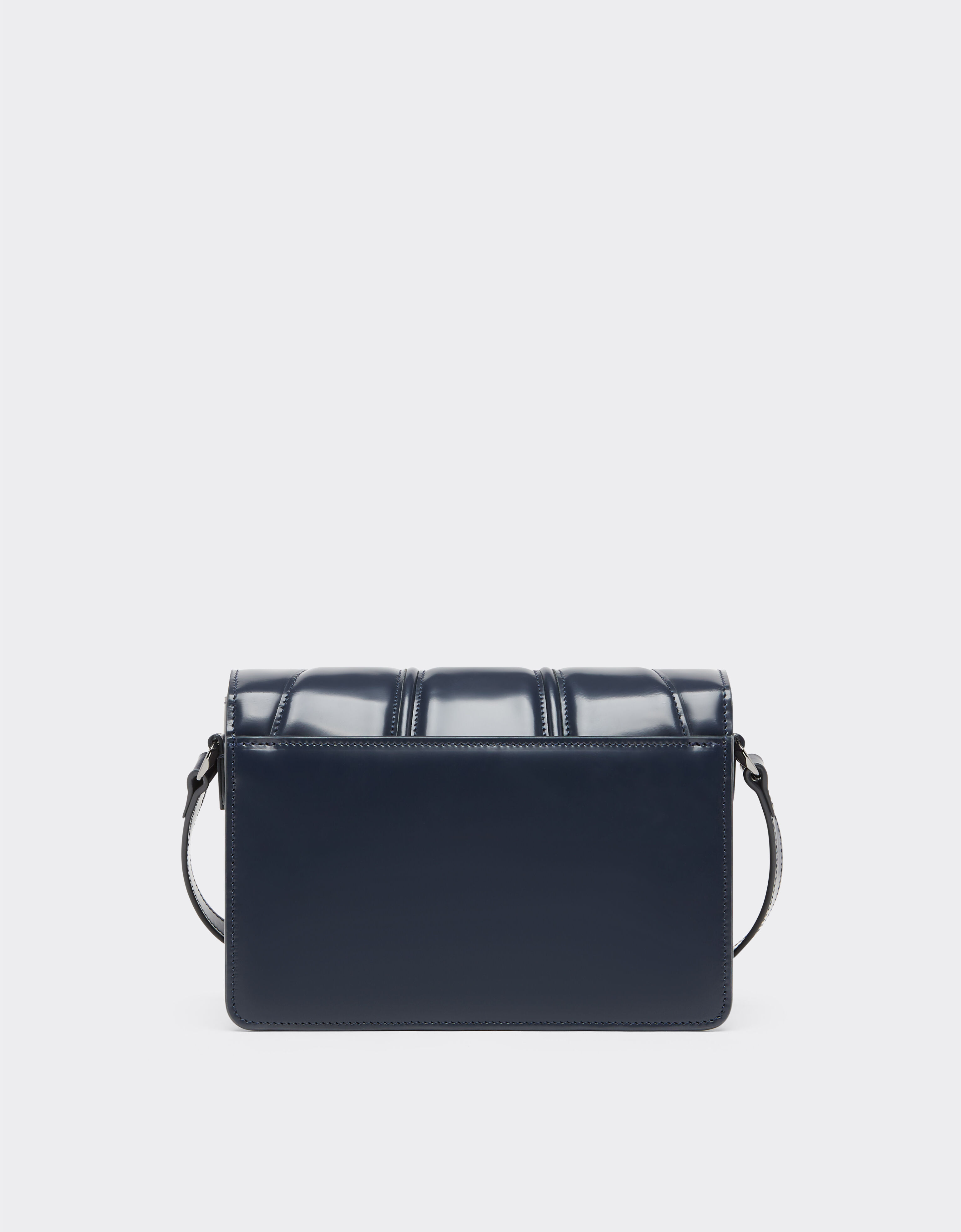 Ferrari Ferrari GT crossbody bag in brushed leather Navy 22113f