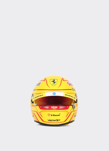 Ferrari 2025 Lewis Hamilton mini helmet in 1:2 scale MULTICOLOUR LA07Pf