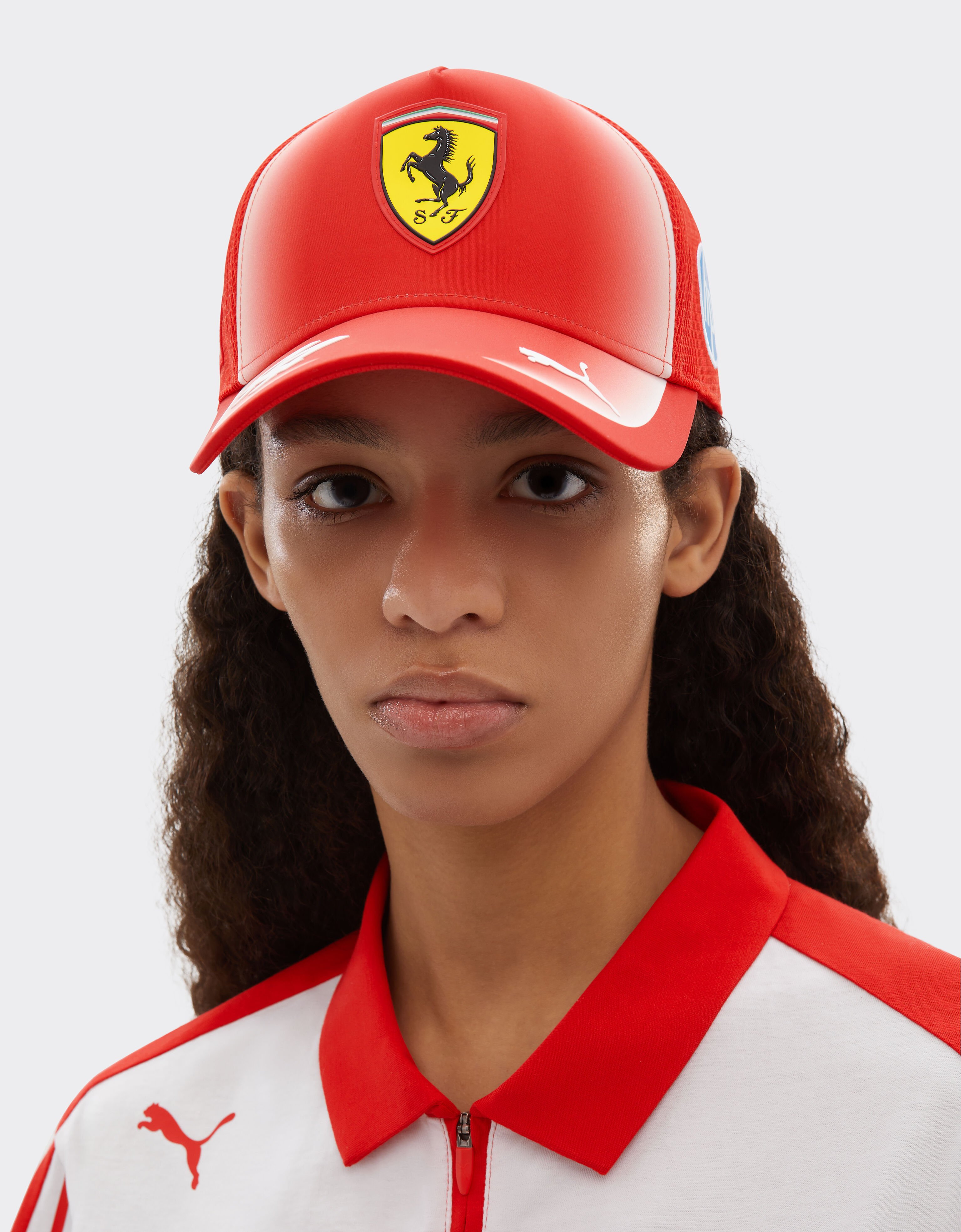 Ferrari Casquette Trucker  Hamilton Replica 2026 Puma pour Scuderia Ferrari HP Rosso LA0HHf
