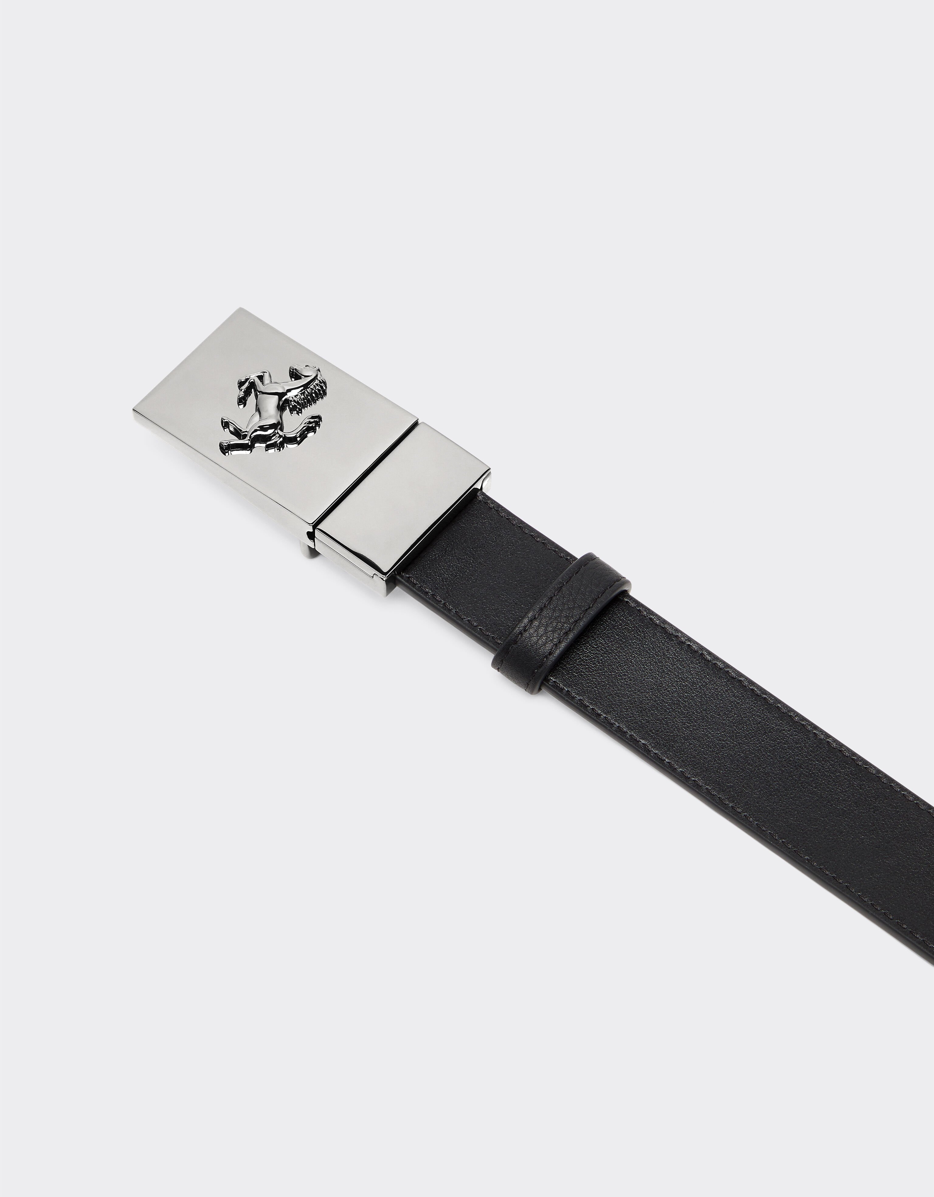Ferrari Reversible leather belt Nero 50411f