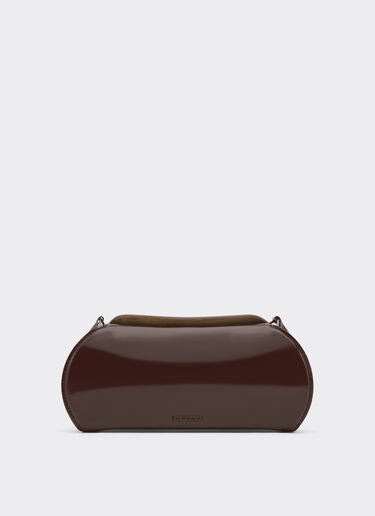 Ferrari Dino leather wallet with shoulder strap Ferrari Ferrari Dino leather wallet with shoulder strap Espresso 49275f